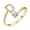 D, variant on Rings for Exquisite Fashion 26 English Alphabet Style Ring Letter Fashion Copper Ring