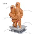 thumbnail image 1 of Figuras de acción de Pokémon Muscle Charmander Squirtle Bulbasaur Gengar Psyduck Shiny Psyduck Dugtrio PVC Anime Modelo Juguetes 15-19cm, 1 of 5