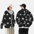 thumbnail image 6 of Easygdp Crescent and Stars Lightweight Long Sleeve Sun Shirt Sports long-Sleeved Sun Protective Clothing, Quick Drying Breathable - Small, 6 of 9