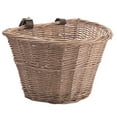 thumbnail image 3 of ULTNICE Basket For Bike Kids Woven Storage 1 Piece Light Brown, 3 of 8