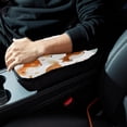 thumbnail image 6 of Squirrel Soft Comfortable Furry Printed Armrest Cover 12.5x8.2 Inch - Car Armrest Mat Accessory, 6 of 6