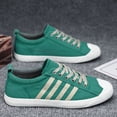 thumbnail image 3 of Men'S Low-Top Lace-Up Canvas Sneakers, Stylish And Comfortable Walking Shoes That Are Breathable And Perfect for Casual Wear, 3 of 7