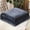 Dark Blue, variant on Boovnll Throw Blanket 59x39" Super Soft Thicken Flannel Solid Color Blankets Microfiber Machine Washable for Bedroom Swimming Pool Sofa Floor Outdoor Camping Blanket