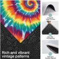thumbnail image 3 of Colorful Rainbow Tie Dye Spiral Pattern Kitchen Rugs Sets Of 3,Kitchen Runner Rugs Non Skid Washable,Decorative Kitchen Floor Mats for Kitchen,Sink,Laundry,17"x30"+ 17"x47" + 17"x59", 3 of 6
