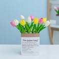thumbnail image 1 of Textura hidratante PU tulipán flor artificial foto flor falsa decoración del hogar, 1 of 4