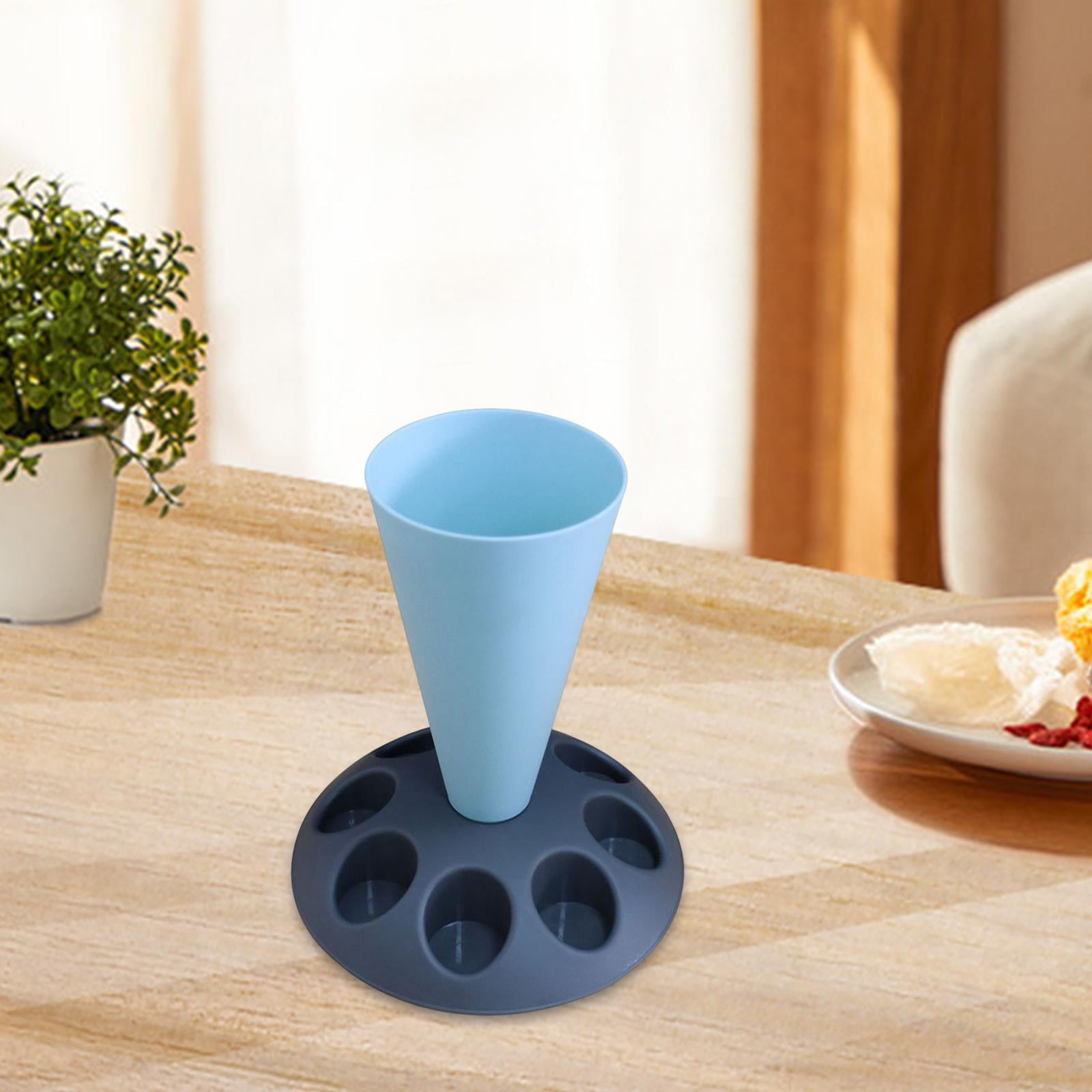 Pastry Bag Stand Pastry bag Holder with 8 Icing Tips Slots Cupcake