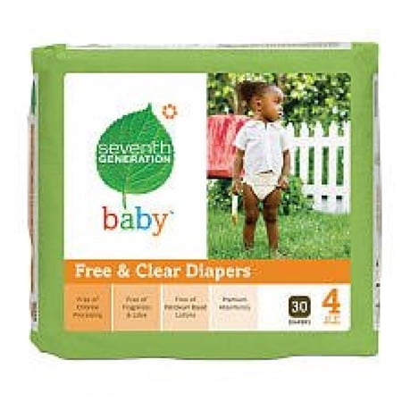 Seventh Generation Diapers 30 ea