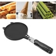 thumbnail image 2 of Vett Egg Roll Maker Machine, NonStick Aluminum Stove Waffle Maker Tortilla Press with Handle for Kitchen 6.8 Inch Grid Style, 2 of 5