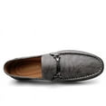thumbnail image 5 of Men's Casual Loafers Slip On Leather Shoes Comfortable Lightweight Driving Shoes Male Moccasins Classic Penny Loafer Flats Boat Shoes Outdoor Walking Shoes, 5 of 12