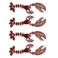 thumbnail image 1 of Pendientes Colgantes, Forma De Langosta, 2 Pares De Pendientes Para Mujer, Hermosos Y Elegantes Para Decoración, Regalo, Mujer, 1 of 7