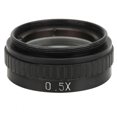 thumbnail image 1 of Accesorio de lente objetivo auxiliar 0,5X para cámara de microscopio electrónico monocular, rosca de montaje de 42mm, 1 of 8