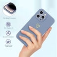 thumbnail image 3 of for iPhone 14 Pro Max Case Cute Slim Shockproof Phone Case with Wireless Charging Support and Protection, Blue Grey, 3 of 15