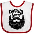 thumbnail image 3 of Inktastic Beard Coming Soon Boys Baby Bib, 3 of 4
