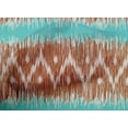 thumbnail image 4 of oneOone Cotton Poplin Fabric Chevron Ikat Print Fabric By Yard 56 Inch Wide, 4 of 4