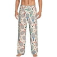 thumbnail image 2 of Goofa Cute Tennis Racket Printed Soft Pajama Pants for Men, Wide Leg Comfy Casual Lounge Yoga Pants-XX-Large, 2 of 9