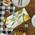 thumbnail image 3 of Eveokoki 2 Pcs Kitchen Towels Lemons Kitchen Dish Towels Kitchen Dish Cloths Fast Drying Kitchen Rug Kitchen Decor for Home Cleaning Cooking Baking, 16 x 24 Inch, 3 of 5