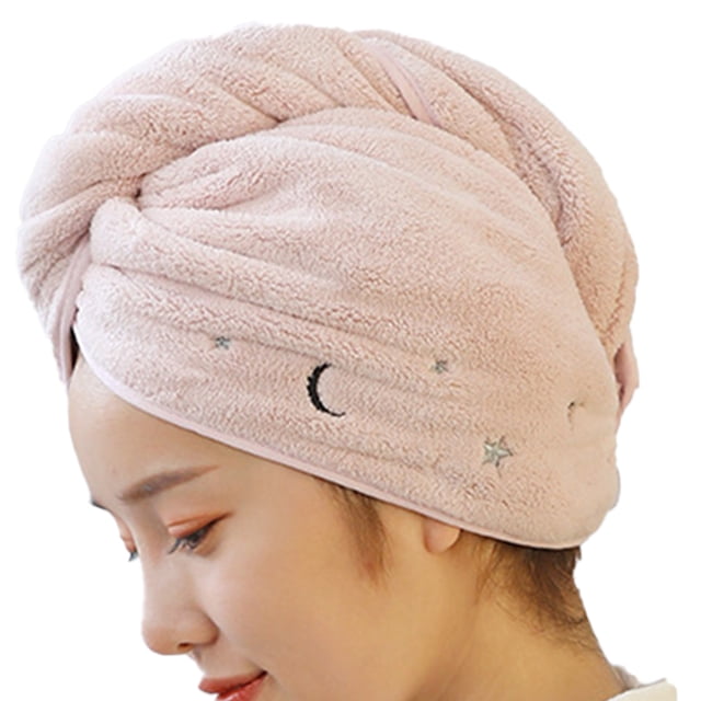 Toallas para el cabello para mujeres | Toalla absorbente de secado rápido | Turbante para cabello ideal para cabello largo y rizado