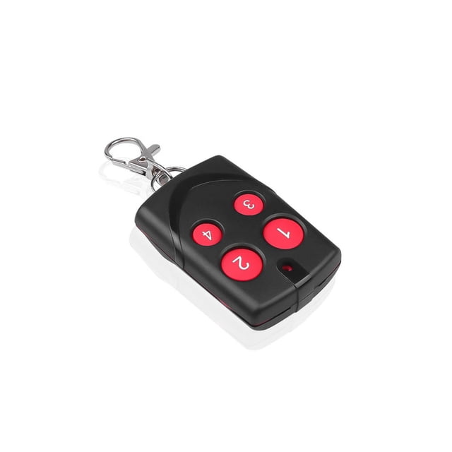 Bearachild Mando a distancia para puerta de garaje ABS, portátil, 4 botones, controlador alimentado por batería, duplicadores, accesorios con Electrónica miscelánea