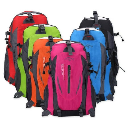 Yosoo 6 Colors 40L Waterproof Backpack Shoulder Bag For Outdoor Sports Climbing Camping Hiking, Outdoor Sports Backpack, Climbing (Best Dark Red Climbing Rose)