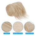 thumbnail image 4 of Unique Bargains Plush Faux Fur Fabric Precut Strips, 59' x 4' Fluffy Faux Fur Ribbon, Khaki, 4 of 7