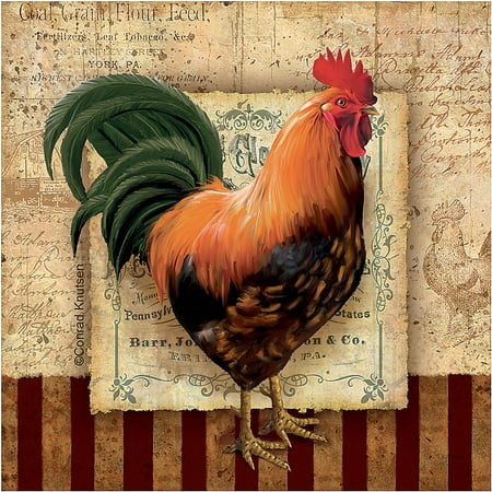 

Thirstystone Occasions Drink Coasters Set Prize Rooster II
