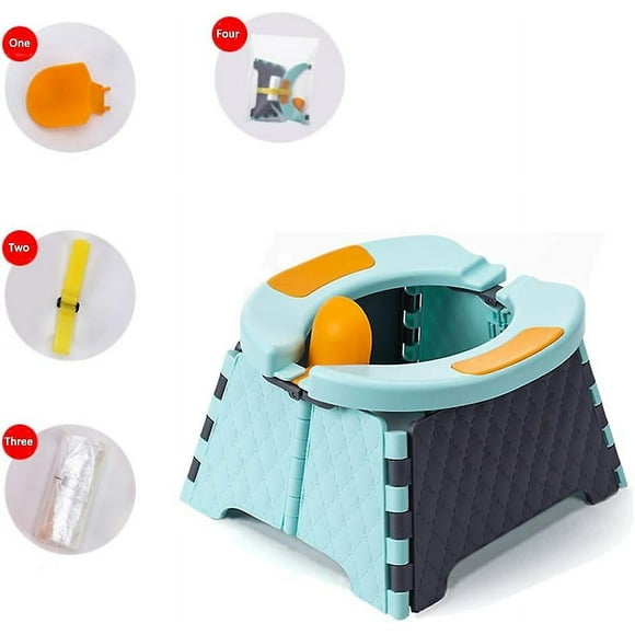 Kids Travel Chest Of Drawers (blue) - Folding Dresser - Indoor/outdoor Chest Of Drawers