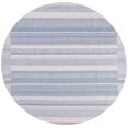 thumbnail image 2 of SAFAVIEH Cabo Lyla Striped Area Rug, Blue/Purple, 7' x 7' Round, 2 of 7
