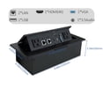 thumbnail image 3 of Caja de conexiones Power Data Center, mesa desplegable con toma de corriente, 3 of 6