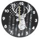 thumbnail image 1 of Reloj de pared de estilo industrial, reloj de pared de estilo industrial, reloj silencioso que no hace tictac, reloj con soporte silencioso hecho a medida para la perfección Jadeshay A, 1 of 8