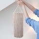 thumbnail image 3 of Boho de lámpara Colgante de techo Decoración tejida creativa Colgante de pared de luz Macramé de lámpara para decoración Baoblaze Macrame Lampshade, 3 of 7