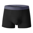 thumbnail image 1 of B91xZ Boxers pour Hommes en Coton Extensible, Noir TG, 1 of 3