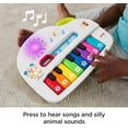 thumbnail image 3 of Piano Baby Toy Fisher-Price Laugh & Learn Silly Sounds 6+M, 3 of 6