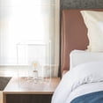 thumbnail image 4 of Lalia Home White Framed Table Lamp with Clear Cylinder Glass Shade, Large, 4 of 4
