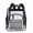 Black, variant on SDJMa Small Clear Backpack Stadium Approved 13"x16.5"x6.6" Clear Mini Stadium Concert Festival Bag, Transparent Bag with Side Water Holder & Front Zipper Pocket