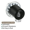 thumbnail image 4 of Uxcell Metal Cable Glands Cord Grips Screw Lock for Wiring Ceiling Lamp Black 6 Pack, 4 of 5