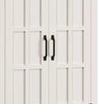 thumbnail image 6 of ModFusion 70" Tall Kitchen Pantry Cabinet with Adjustable Shelves, Large Drawer, Glass Door, Farmhouse Food Storage, Vintage White, 6 of 10