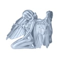 thumbnail image 2 of Xihbxyly Oferta Diaria Arte Ángel Mujer Mujer W Ings Capa de Rodillas Sombrero Resina Decorativa Regalo, 2 of 7
