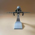 thumbnail image 3 of Alloy Diecast 1/72 Fighter Plane with Stand Room Alloy Model Mini Home Table Decor Collection Gift, 3 of 9