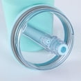 40 oz Replaceble Tumbler Flip Straw Lid for Stanley Quencher, Straw Lid