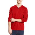 thumbnail image 1 of Alfani T-Shirt à Col Fendu pour Hommes, Rouge, TG, 1 of 1