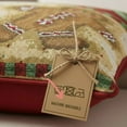thumbnail image 2 of DaDa Bedding Gingerbread Snowman Woven Tapestry Throw Pillow Covers 16" x 16" (12917), 2 of 4