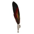 thumbnail image 2 of fenteer 3xWomen's Feather Brooch Pins Wedding Party DIY Bridegroom Bridal Decor Black 3 Pcs, 2 of 8