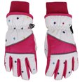 thumbnail image 2 of SimpliKids Girl's Waterproof 3M Thinsulate Winter Ski & Snowboard Gloves,M,White, 2 of 3