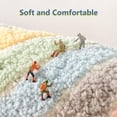 thumbnail image 4 of Rainbow Flocking Bath Mat, Bathroom Rug Water Absorbent Non-Slip Soft Microfiber Carpet Mat for Tub Sink Shower and Bath Room Cute Cartoon Doormat, 32"x 20", 4 of 5