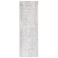thumbnail image 3 of SAFAVIEH Adirondack Wyatt Traditional Distressed Runner Rug, Ivory/Silver, 2'1" x 6' - Transitional Modern Design, Ivory & Silver, Ideal for Living Room, Bedroom, Dining Space, Entryway, Hallway, Kit, 3 of 7