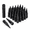 Black-M14x1.5 24 pcs, variant on 14mmx1.5 Spike Lug Nuts 32chrome M14x1.5 Nut 4.4 Inch Tall Closed End With 1 Socket Keypatible 1999-2026 Chevyado 1500 Gmc Sierra