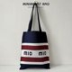thumbnail image 1 of Bolso de hombro tejido con diseño de nicho, bonito panda, versátil, de gran capacidad, para ir al trabajo, 1 of 6