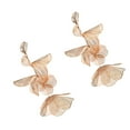 thumbnail image 2 of Pendientes Colgantes Salvador de Flores Regalo de Joyería para Mujeres Oro, 2 of 9