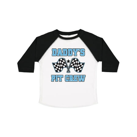 

Inktastic Daddys Pit Crew Boys Racing Gift Toddler Boy Girl T-Shirt