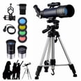thumbnail image 1 of Refurbished LAKWAR WR-852-3 Telescope for Adults and Kids, 70mm Aperture Refractor Astronomical Telescopes, 1 of 3